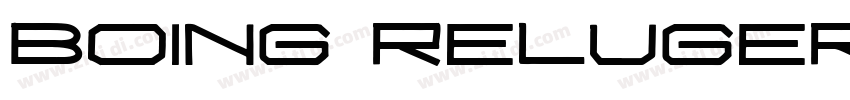 Boing Reluger字体转换